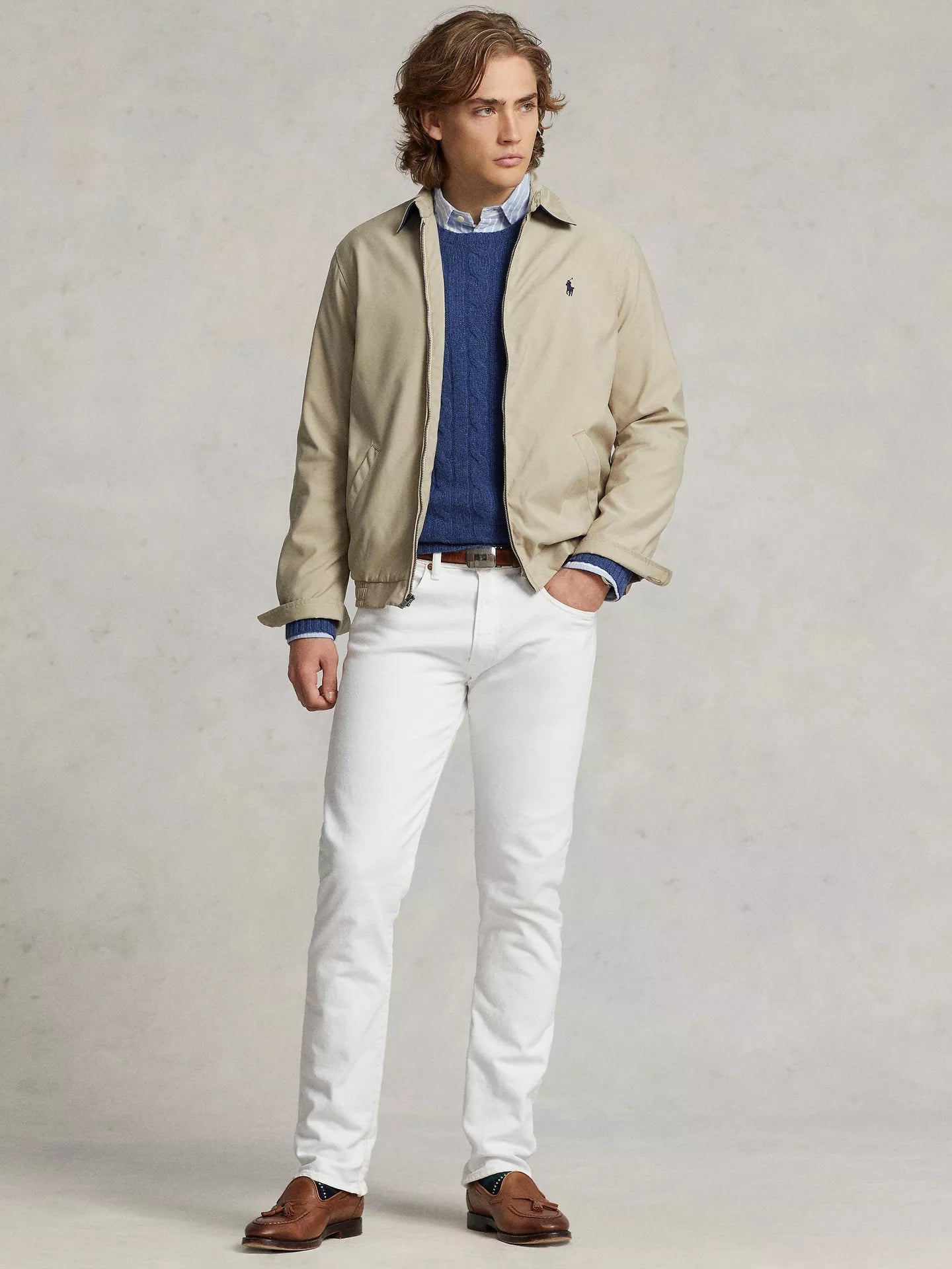 Ralph Lauren Water-Repellent Windbreaker Jacket