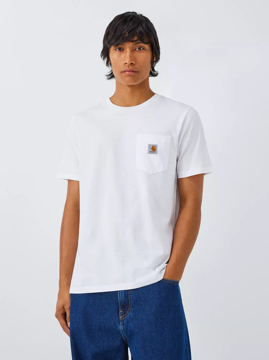 Carhartt WIP Short Sleeve Pocket T-Shirt (White)