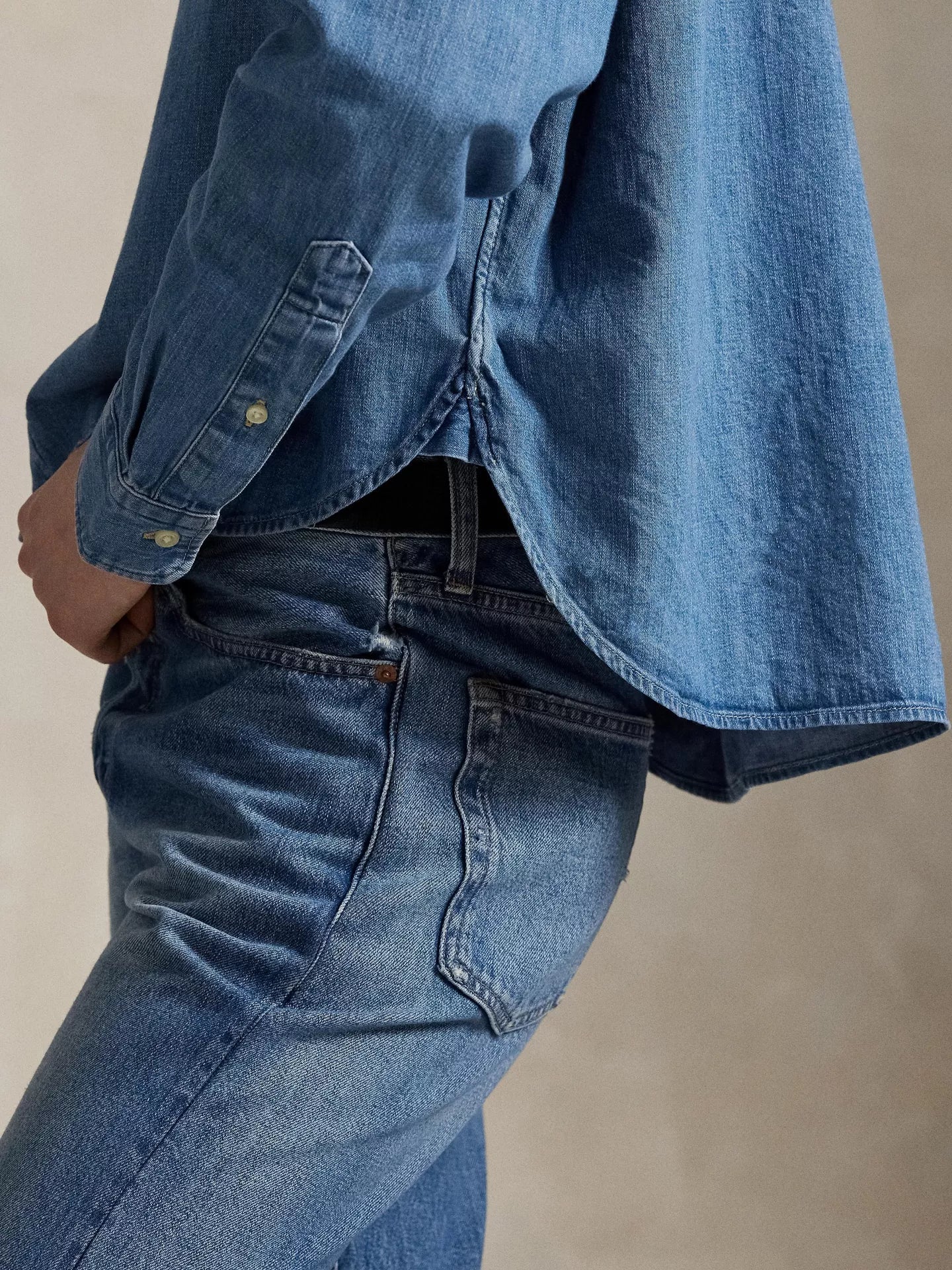 Polo Ralph Lauren Cropped Boxy Shirt