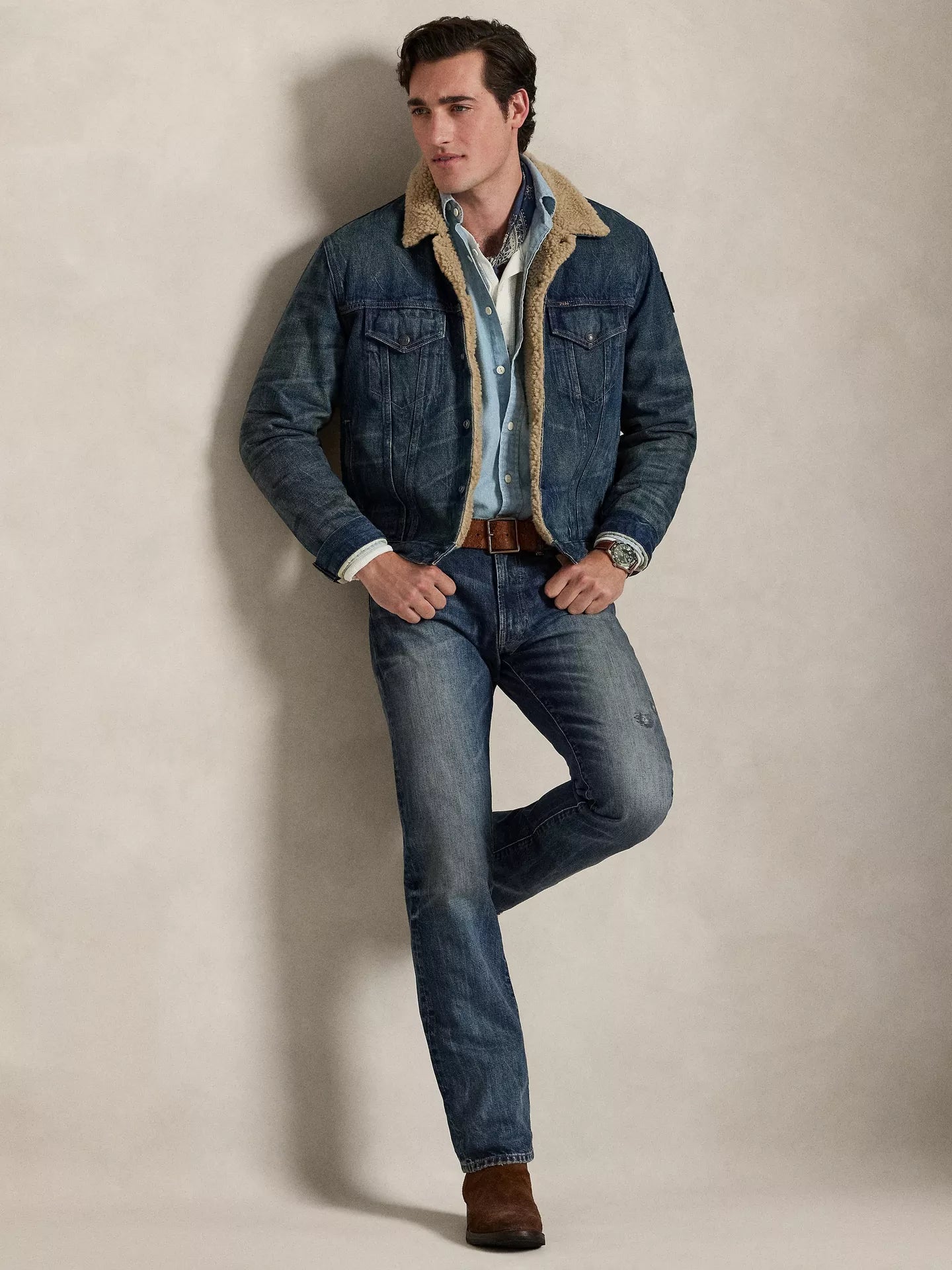 Ralph Lauren Icon Earlton Cotton Trucker Jacket