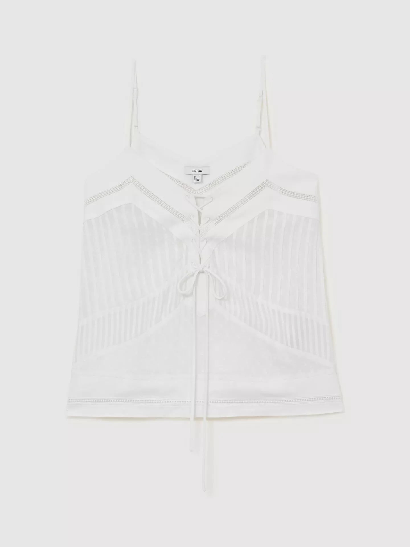 Reiss Semi Sheer Cami Top