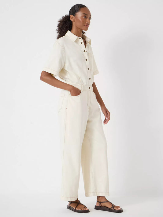 HUSH Evelyn Denim Jumpsuit