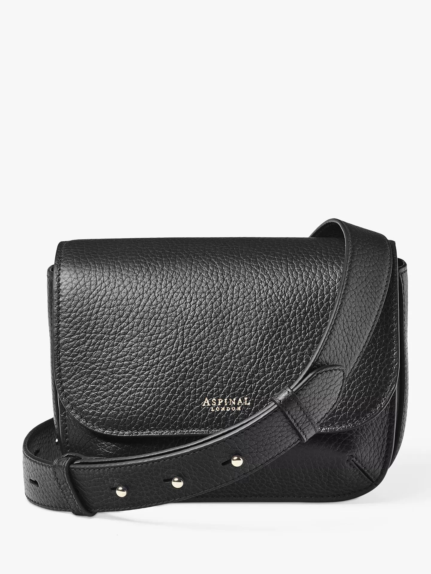 Aspinal of London Ella Pebble Leather Crossbody Bag