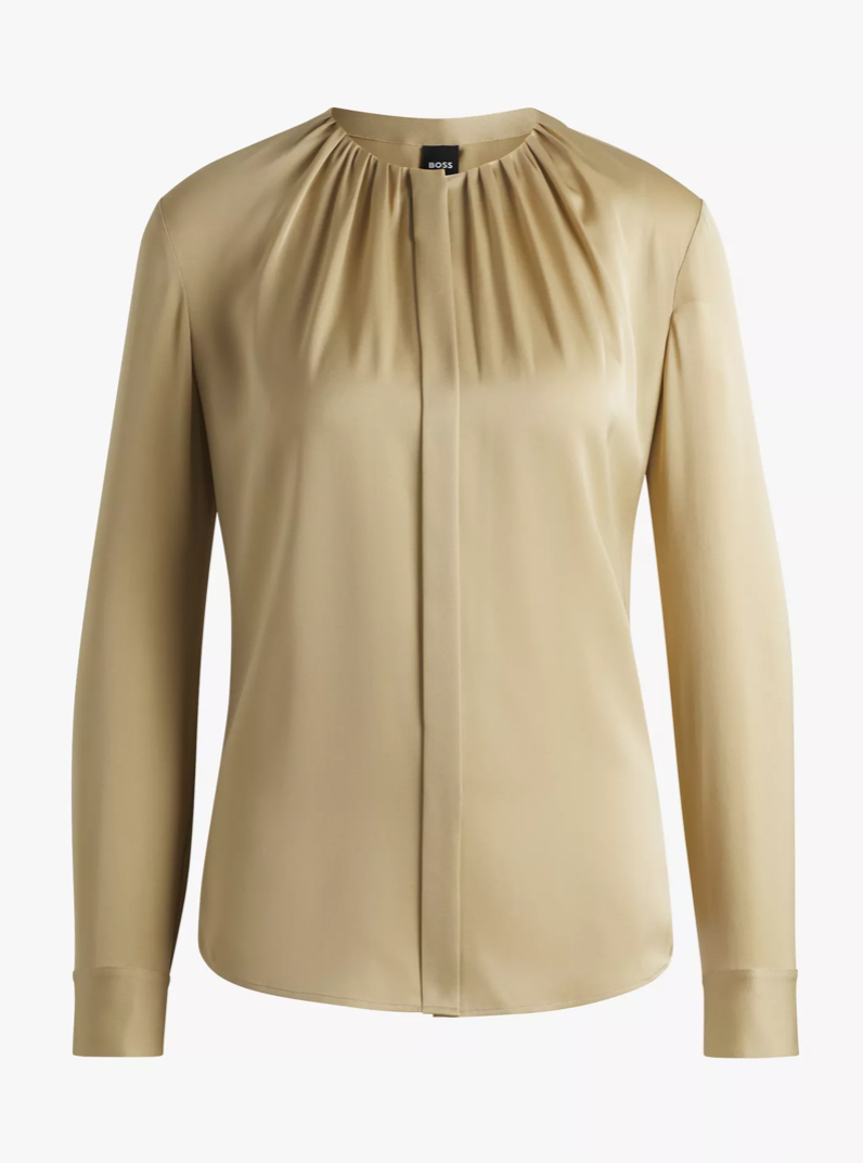 BOSS Banorah Silk Rich Top