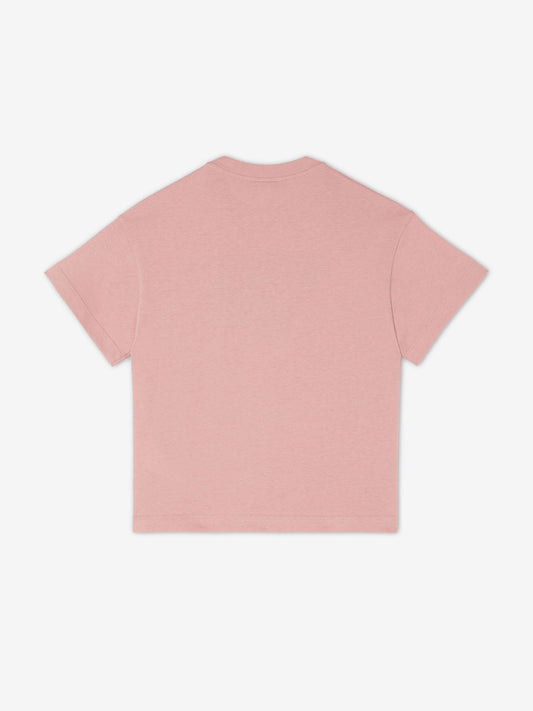 FENDI KIDS Logo T-Shirt (Pink)