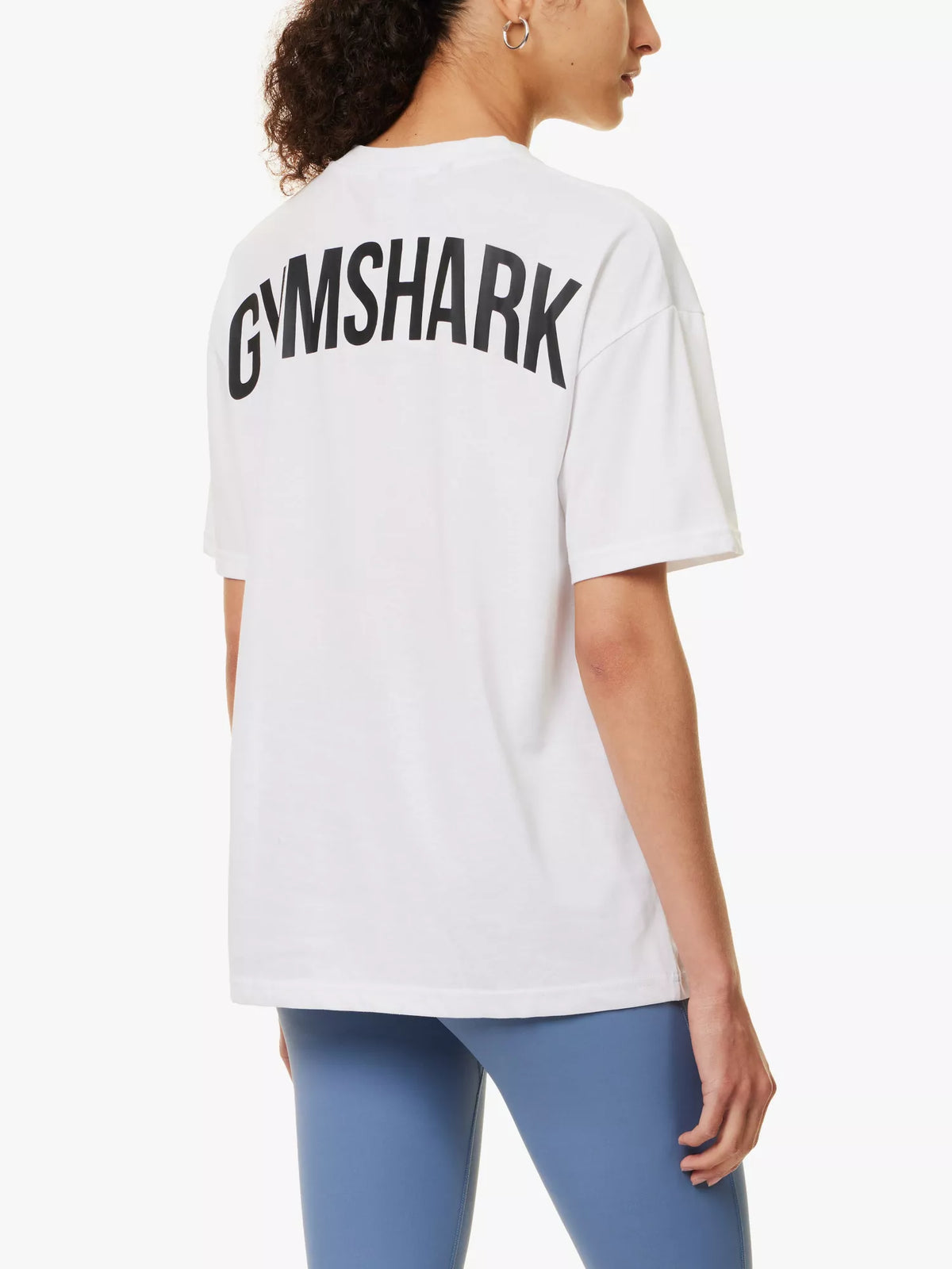 GYMSHARK print oversized T-shirt