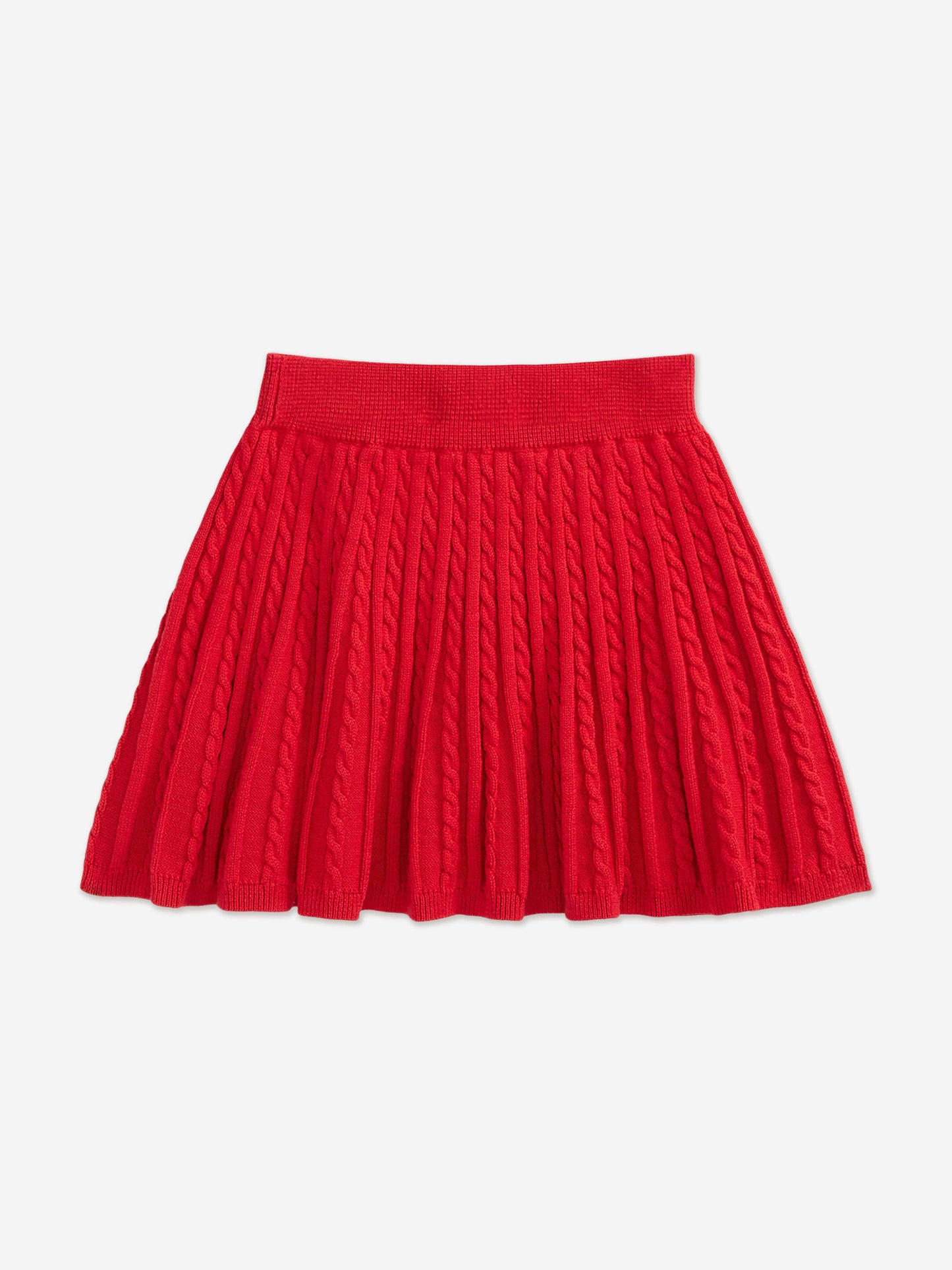 RALPH LAUREN KIDS Mini Cable Knit Skirt Set