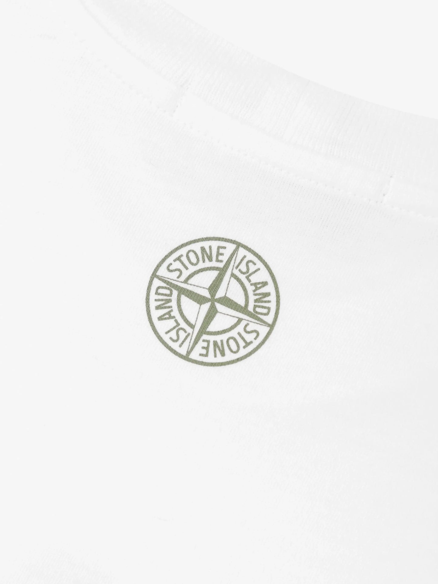 STONE ISLAND Boys Logo T-Shirt