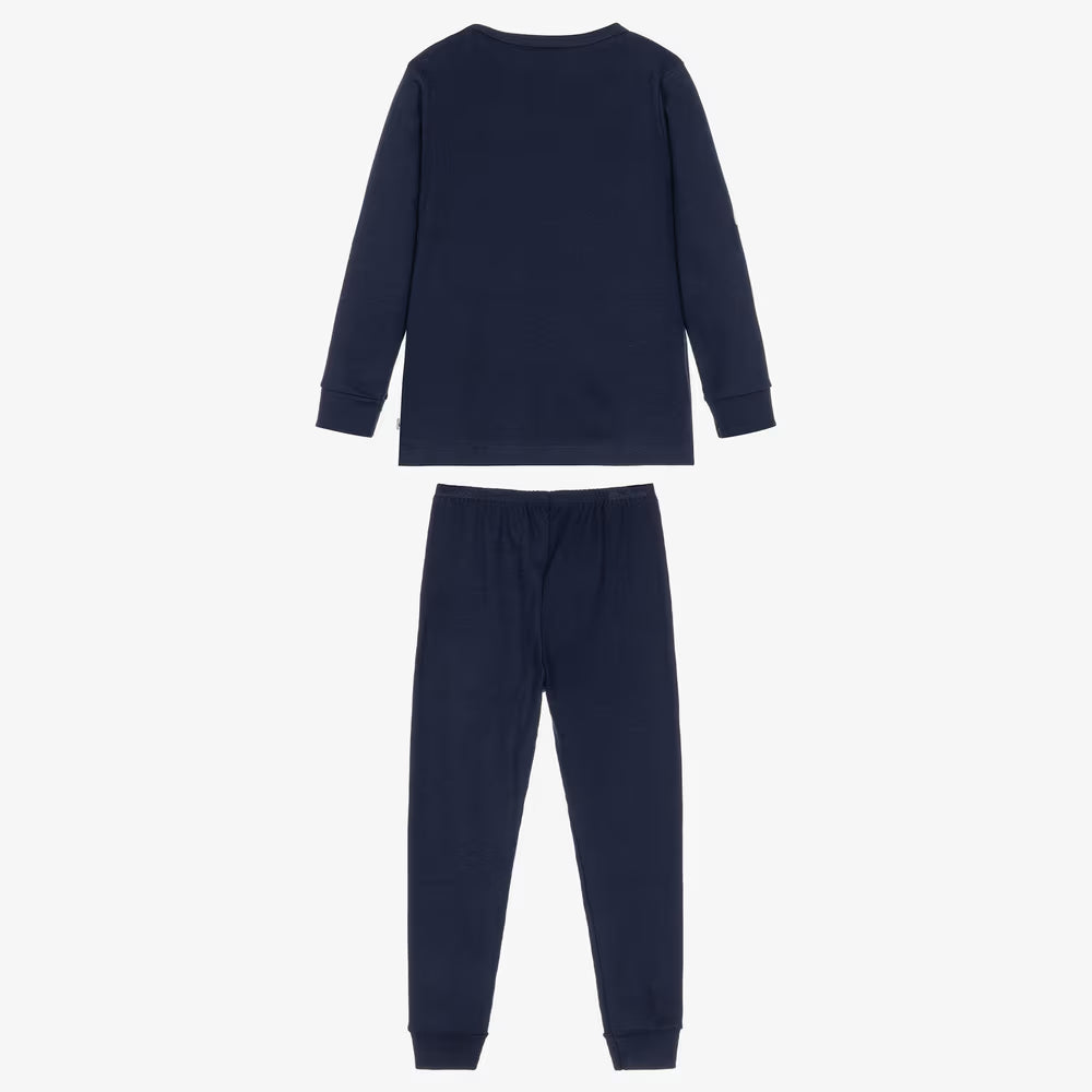 Petit Bateau Skeleton Print Pyjamas with Mask