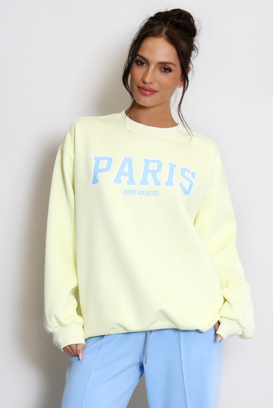 Paris Print Sweatshirt