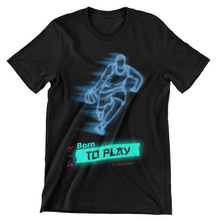 Load image into Gallery viewer, Born to Play premium t-shirt | black
