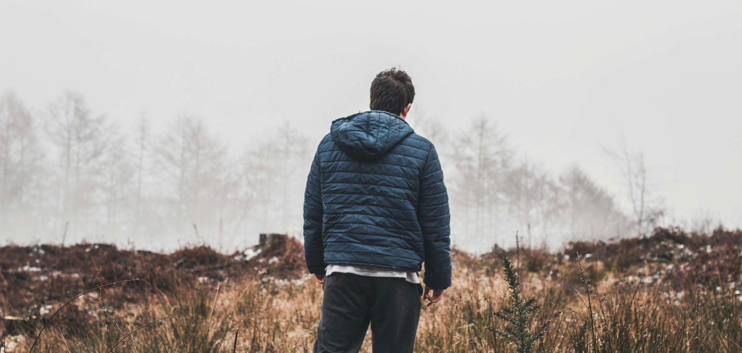 an image of a mustard mens jacket. 