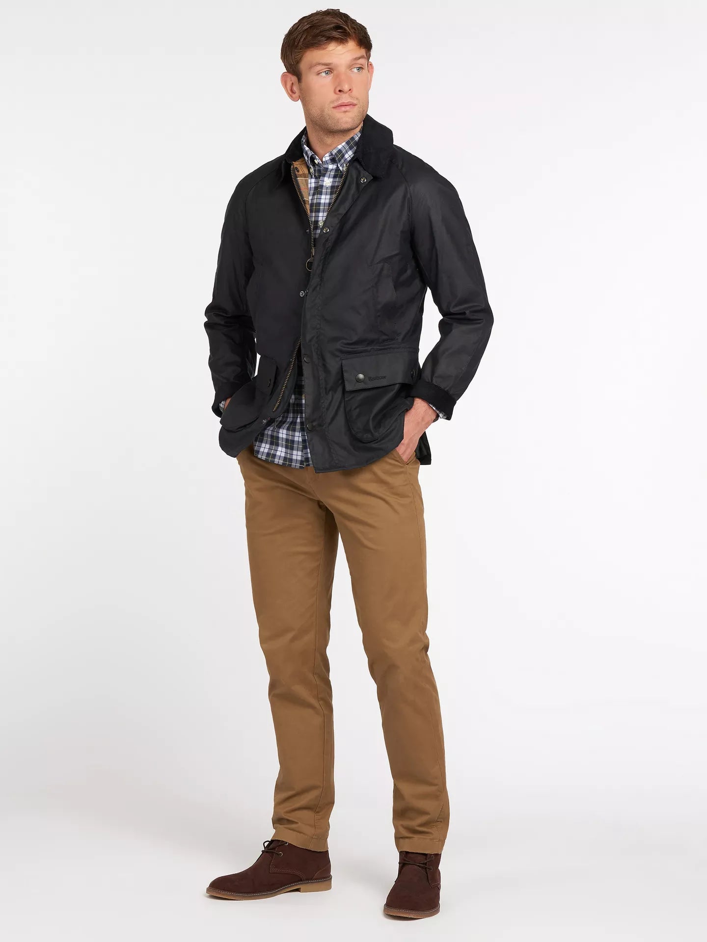 Barbour Ashby Waxed Field Jacket