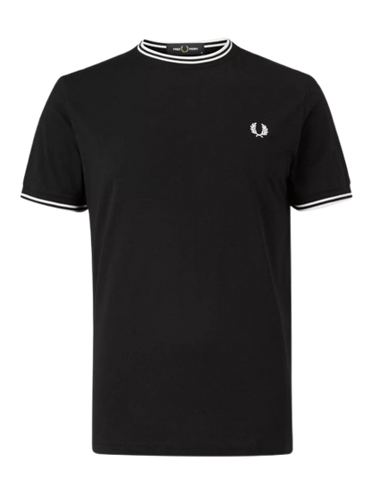 Fred Perry Twin Tipped T-Shirt (Black)