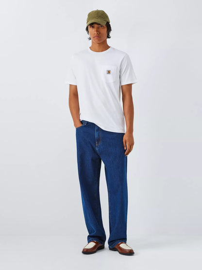 Carhartt WIP Short Sleeve Pocket T-Shirt (White)