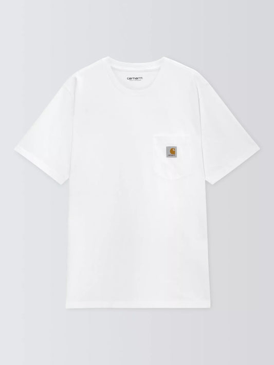 Carhartt WIP Short Sleeve Pocket T-Shirt (White)