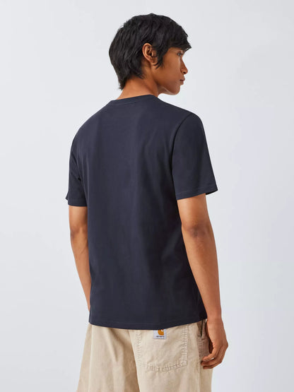 Carhartt WIP Short Sleeve Pocket T-Shirt (Dark Navy)