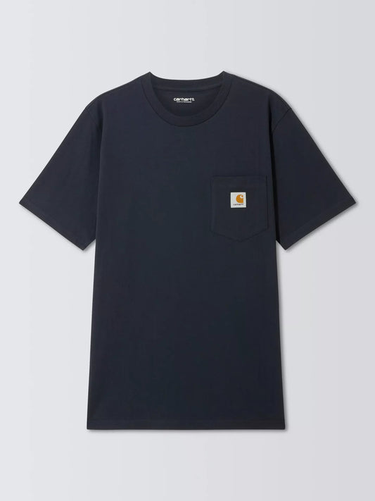 Carhartt WIP Short Sleeve Pocket T-Shirt (Dark Navy)