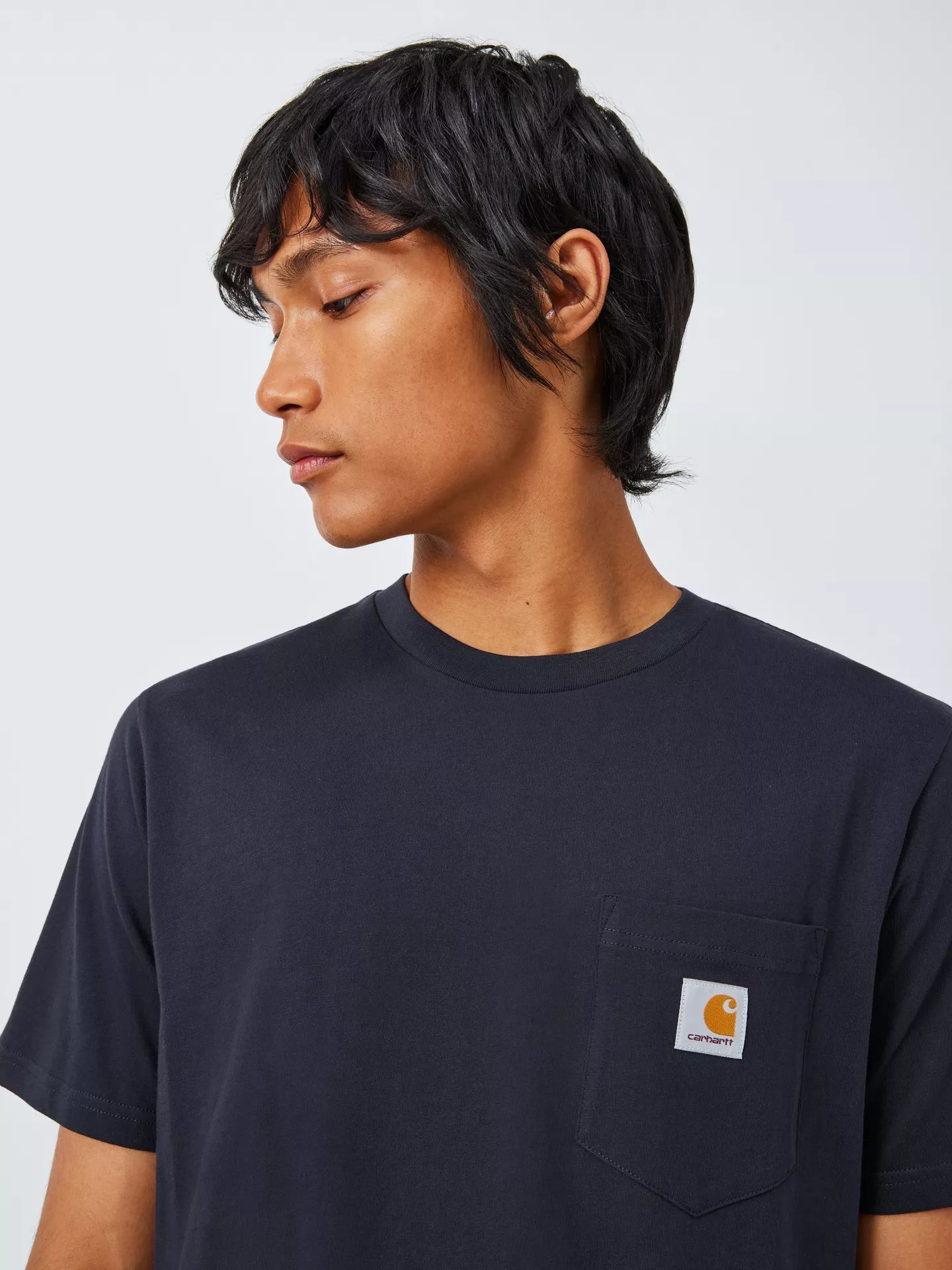 Carhartt WIP Short Sleeve Pocket T-Shirt (Dark Navy)