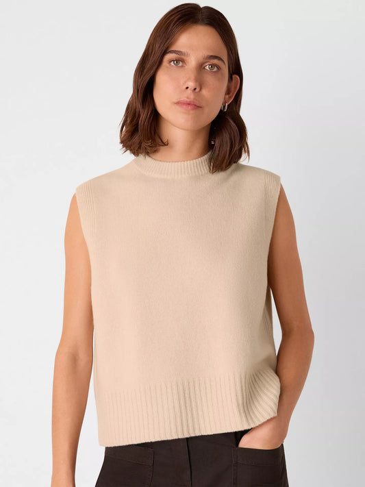 Whistles Wool Sleeveless Tank Top