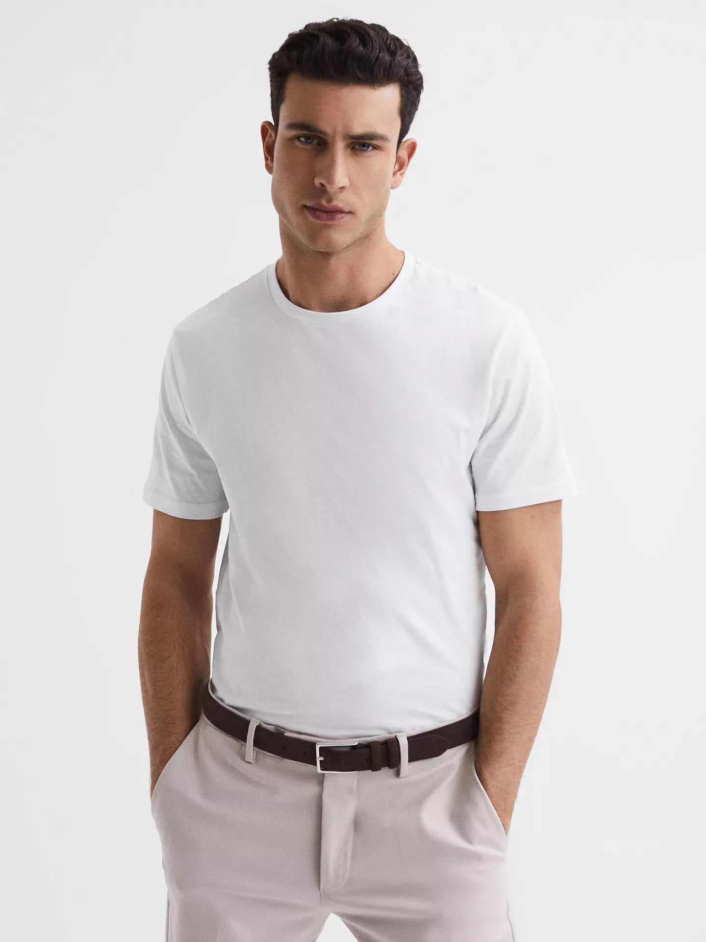 Reiss Bless Cotton Crew Neck T-Shirt