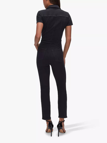 Good American Short Sleeve Jumpsuit