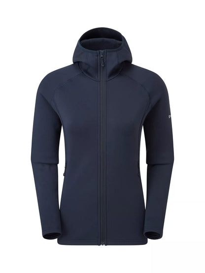 Montane Fury Full Zip Fleece Hoodie (Blue)