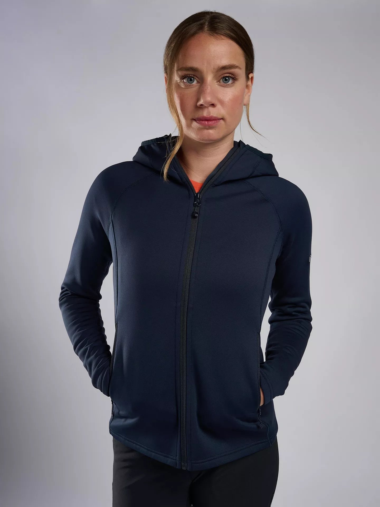 Montane Fury Full Zip Fleece Hoodie (Blue)