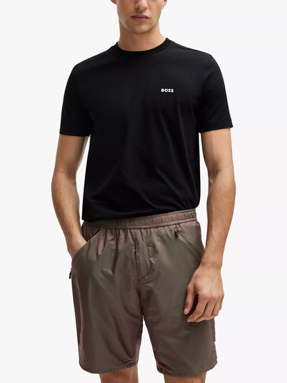 BOSS Cotton Blend Crew Neck T-Shirt