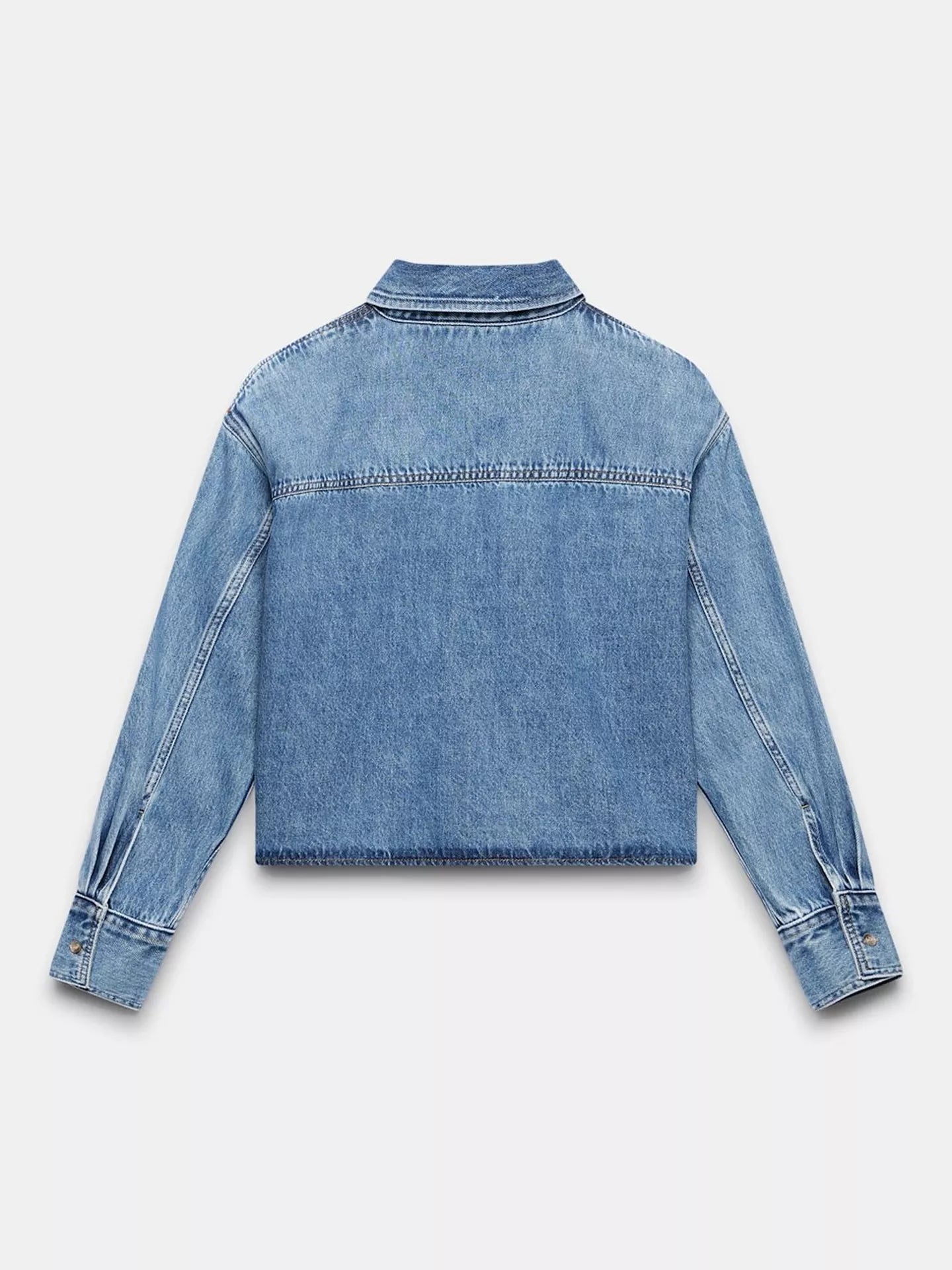 Mint Velvet Cropped Shirt