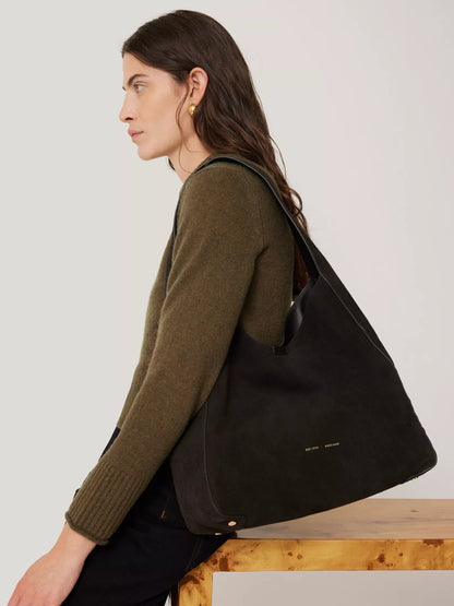 Jigsaw Heckfield Suede Tote Bag