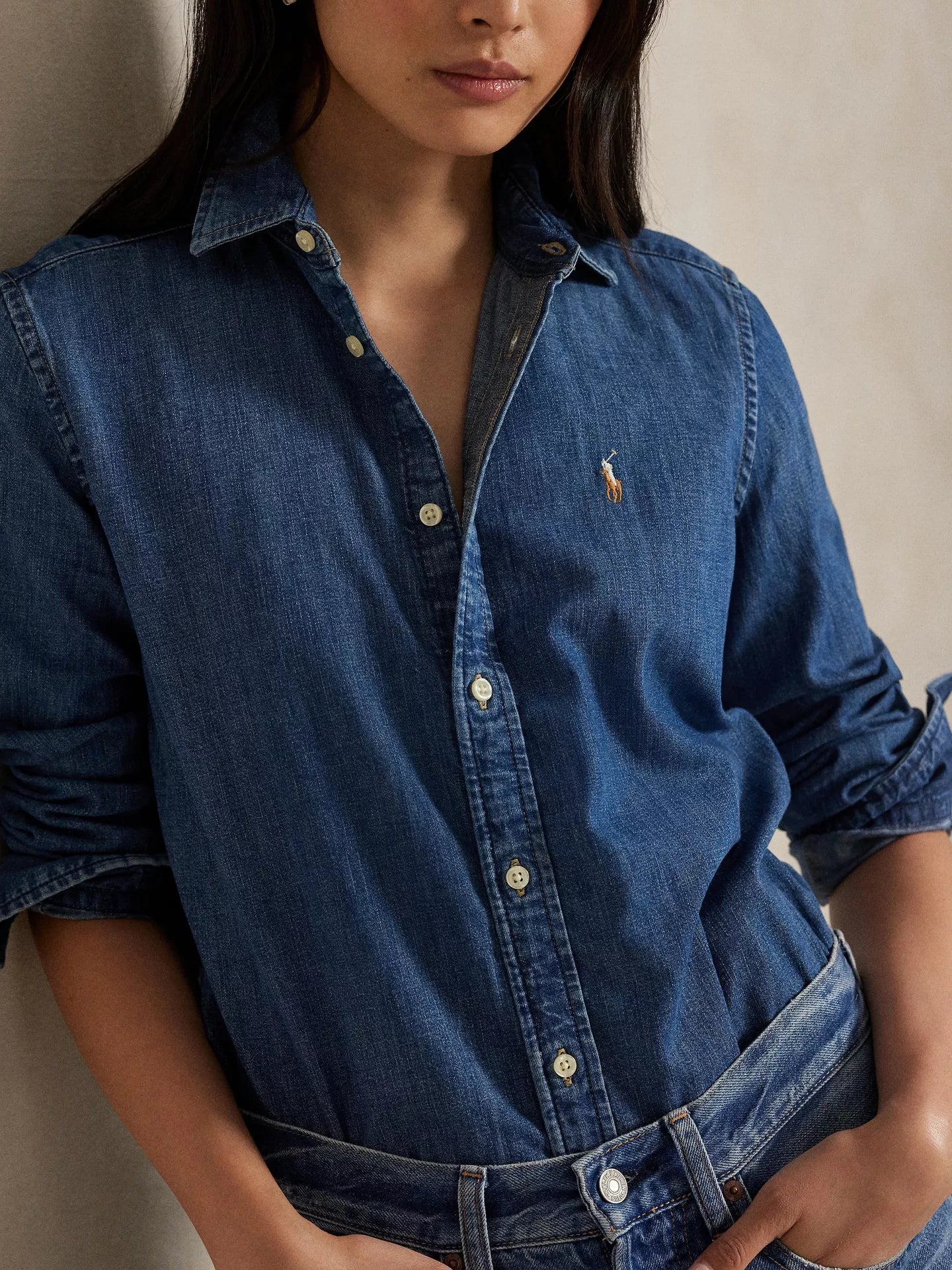 Polo Ralph Lauren Logo Denim Shirt