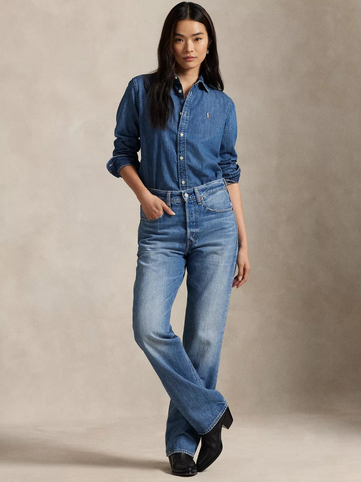 Polo Ralph Lauren Logo Denim Shirt