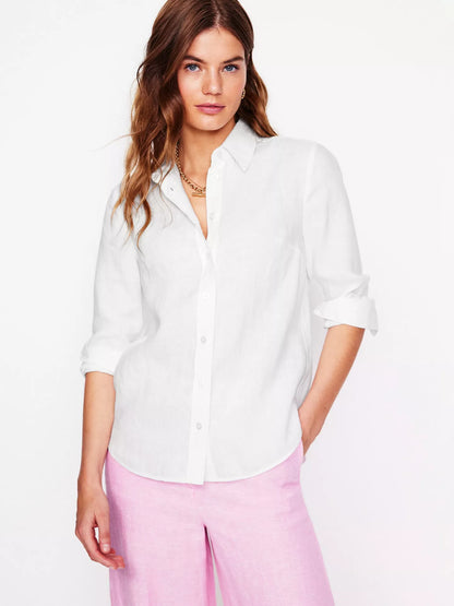 Boden Sienna Pure Linen Shirt