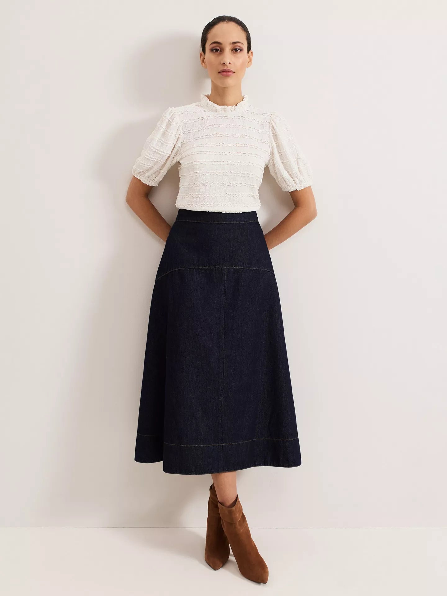 Phase Eight Textured Lace Top