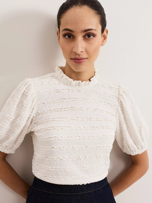 Phase Eight Textured Lace Top