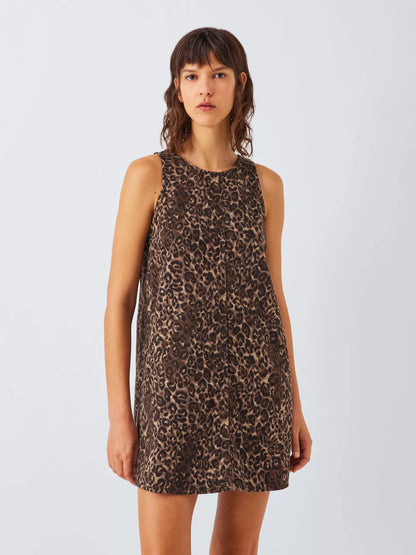 Levi's 90's Leopard Print Shift Dress