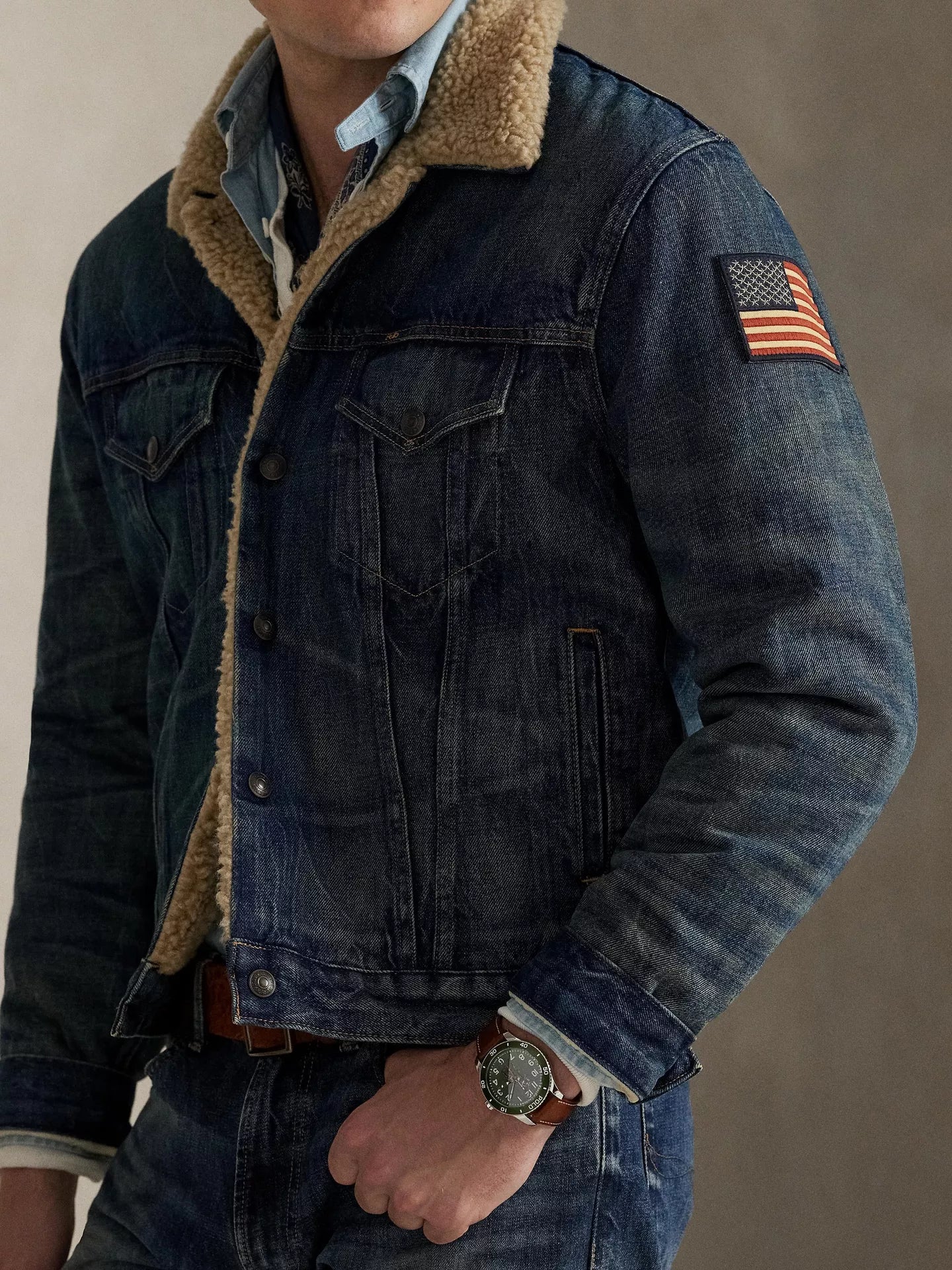 Ralph Lauren Icon Earlton Cotton Trucker Jacket