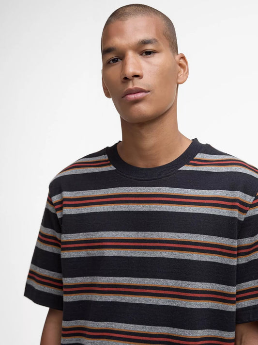 Barbour Sandwick Relaxed Striped Cotton T-Shirt