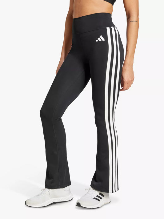 adidas Optime Essentials Aeroready 3 Stripes Flared Leggings