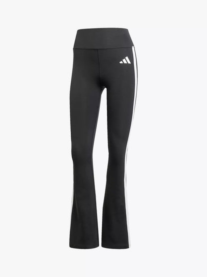 adidas Optime Essentials Aeroready 3 Stripes Flared Leggings