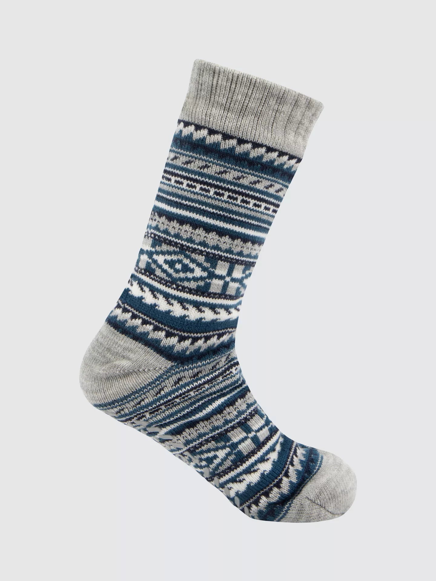 totes Fair Isle Slipper Socks