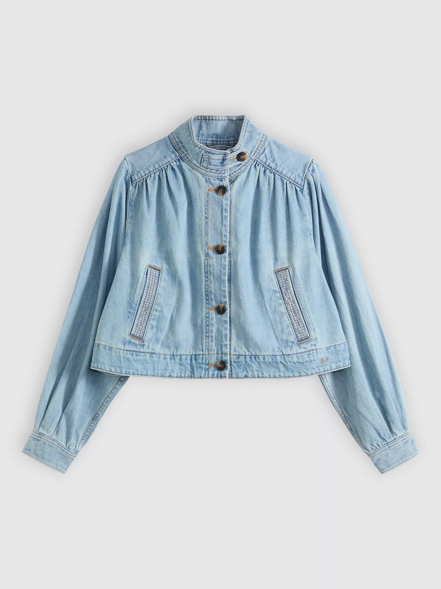 Levi's Parker Cropped Denim Jacket