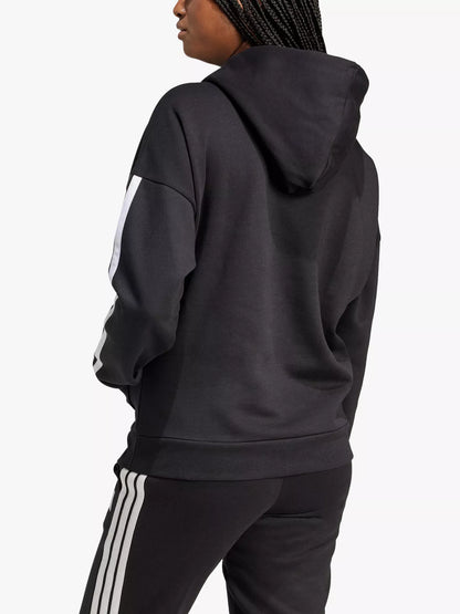 adidas Women's 3 Stripes Fleece Hoodie