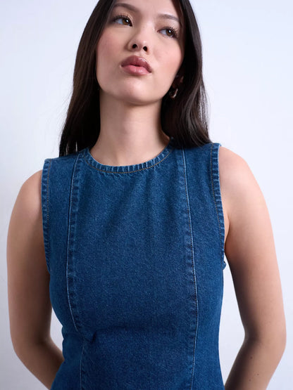 Topshop Denim Mini Dress