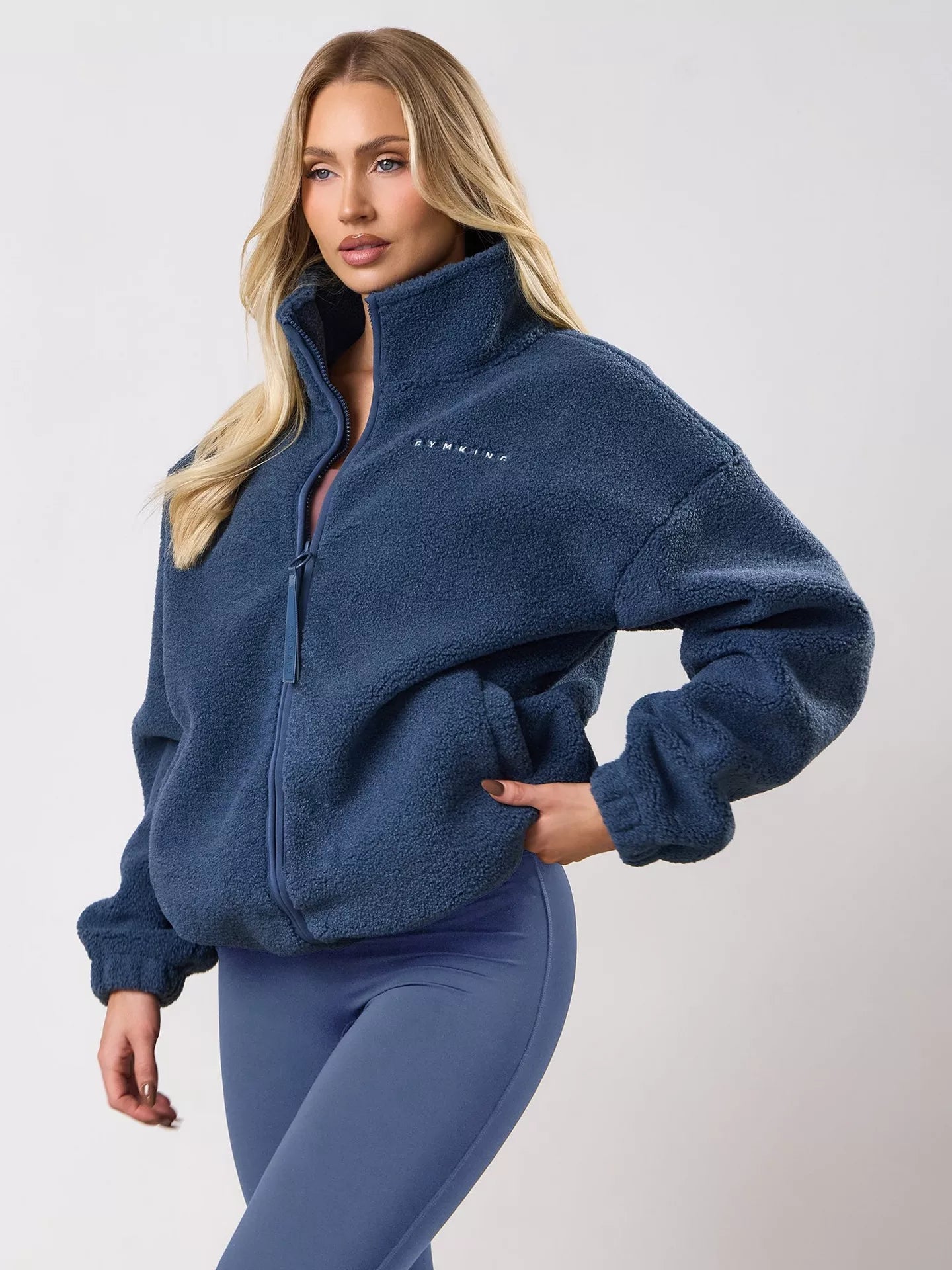 Gym King Borg Full Zip Toggle Hem Jacket