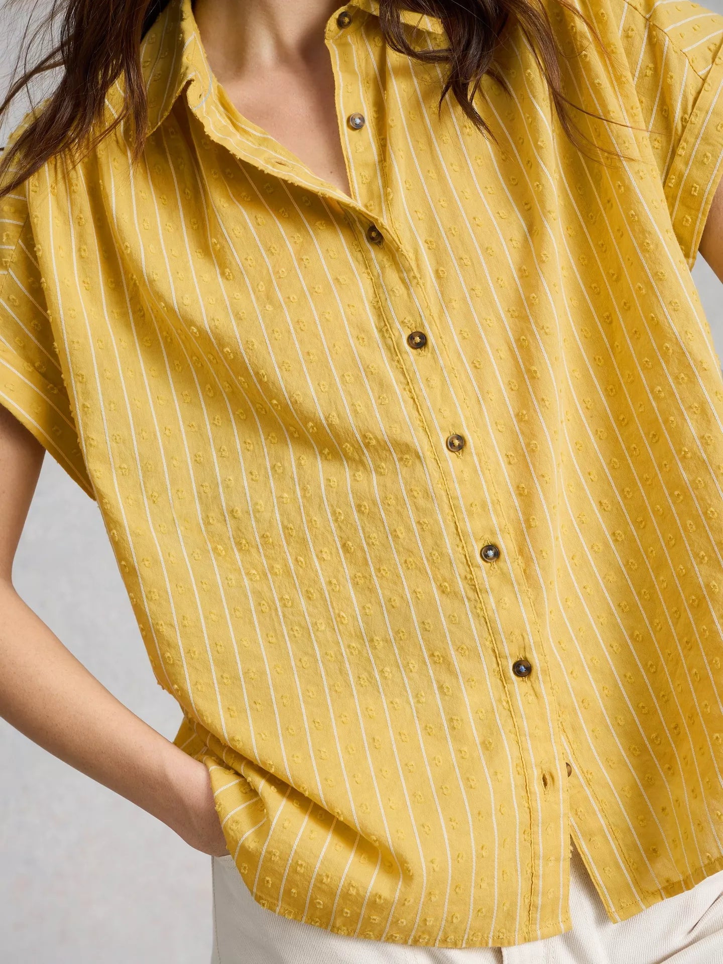 White Stuff Orla Stripe Shirt
