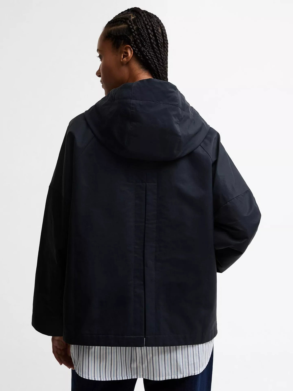 Barbour Showerproof Hooded Jacket (Blue)