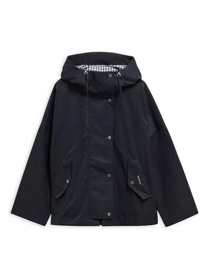 Barbour Showerproof Hooded Jacket (Blue)