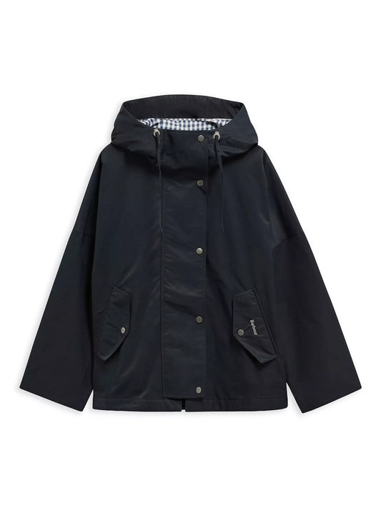Barbour Showerproof Hooded Jacket (Blue)